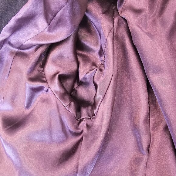 Kenneth Cole Wool Blend Coat | Purple | Size 12 | Pre-Loved - Picture 13 of 16